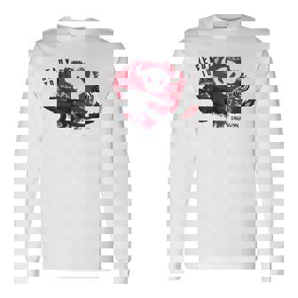 Dreamworks ヒックとドラゴン Toothless Ready To Fly 長袖Tシャツ - Kawaiitshirt