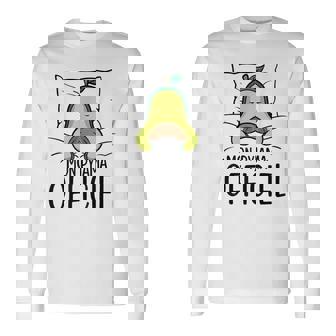 Drôle Idée Cadeaux Pyjamaleep Dormir Cadeau Blanc Pyjama Chemise De Nuit Coupe Classique Manche Courte Col Rond Blanc T-shirt à manches longues - Cadeauxyz