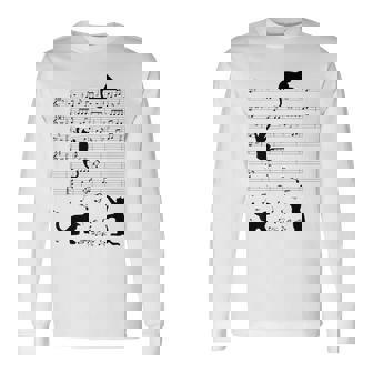 Dut猫猫音ミュージシャンタ 長袖Tシャツ - Kawaiitshirt