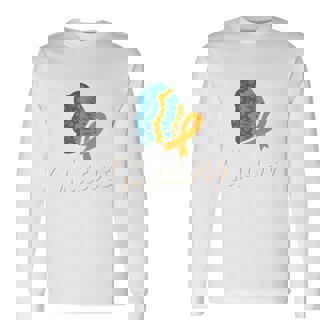 Early Detection Matters Ribbon Appendix Cancer Awareness 長袖tシャツ 長袖Tシャツ - Kawaiitshirt