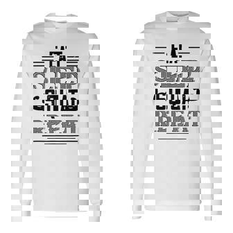 Eatleepquat Repeat 面白いジムワークアウト 長袖Tシャツ - Kawaiitshirt