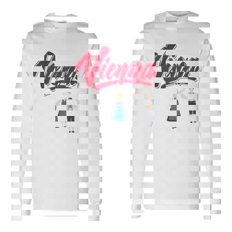 Elegance Ambiance ウィーン 長袖Tシャツ - Kawaiitshirt