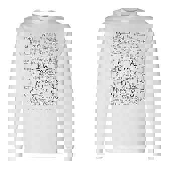 EMc2 光理論物理相対性理論のエネルギー質量速度 長袖Tシャツ - Kawaiitshirt