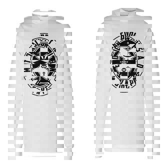 Emotional Support Husband Do Not Pet Couples Long Sleeve T-Shirt - Monsterry