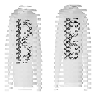 English Music ヴィオラ アルトクレフ ヴィオラ 長袖Tシャツ - Kawaiitshirt