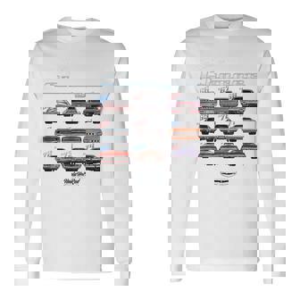Evolution Charger スーパービー ホットロッド マッスルカー マグナム ウェッジ 長袖Tシャツ - Kawaiitshirt