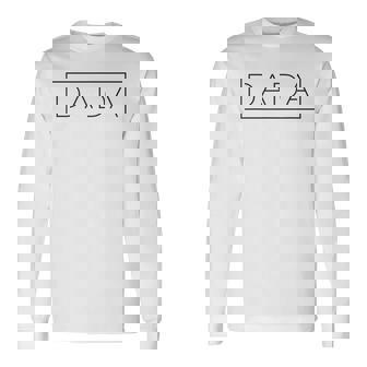 Father's Day For New Dad Him Papa Grandpa Dada Long Sleeve T-Shirt - Thegiftio UK