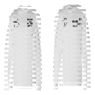 Fiji Rugby T For Rugby Ball Players 長袖Tシャツ - Kawaiitshirt