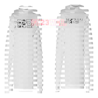 Fo23ver Number 23 Forever Baseball Player Fans Long Sleeve T-Shirt | Mazezy