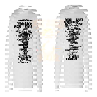 Forced To Go To School Deer Hunting Boy Camo Long Sleeve T-Shirt - Thegiftio UK
