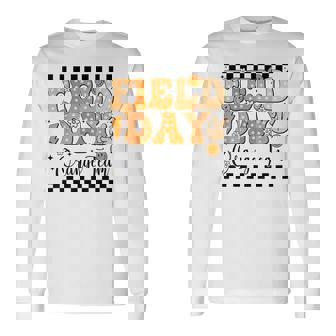 Fun Field Day Orange Team Color Field Trip Game Competition Long Sleeve T-Shirt - Thegiftio