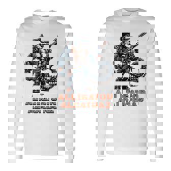 Alligator Alcatraz Florida Everglades Prison Long Sleeve T-Shirt | Mazezy