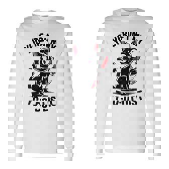 Cat Tu Esur Ma Liste De Choses À Faire Amoureux Des Chats T-shirt à manches longues - Cadeauxyz