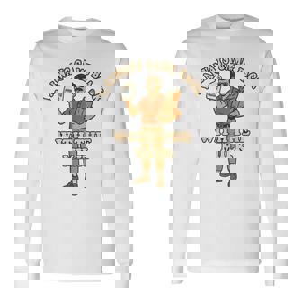 Dad With Milk I Always Came Back Father Long Sleeve T-Shirt - Thegiftio UK