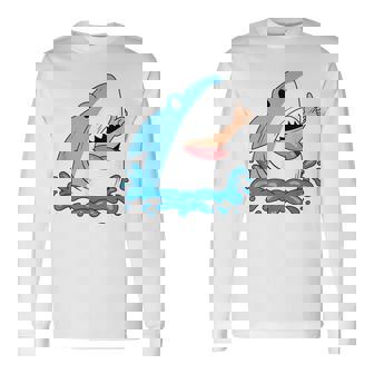 Parodyhark 長袖Tシャツ - Kawaiitshirt