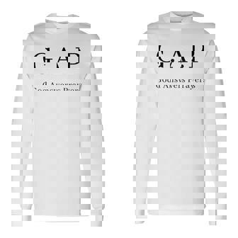 GAP 神は祈りに答えてくださる 長袖Tシャツ - Kawaiitshirt