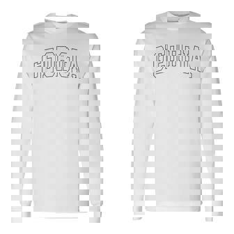 Georgia Ga Vintage Athletic Sports Style 80S 90S Long Sleeve T-Shirt - Monsterry