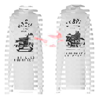 Gpz 900 R オートバイバイカー 長袖Tシャツ - Kawaiitshirt