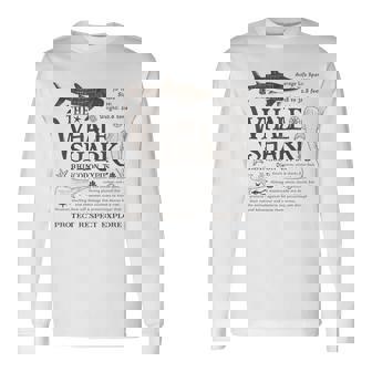 Great Whale Shark Exploration Marine Biologist Long Sleeve T-Shirt - Thegiftio