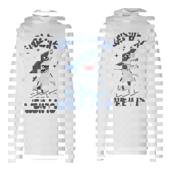 Guess What Week It Is Shark Lover 2025 Ocean Wildlife Long Sleeve T-Shirt | Mazezy