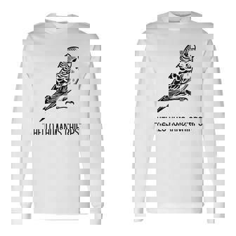 Hello Humans 長袖Tシャツ - Kawaiitshirt