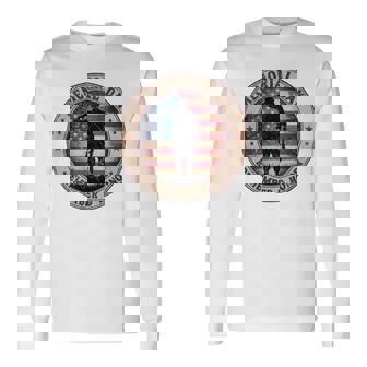 Honor Remember Memorial Day ヴィンテージポピーフラワー 愛国的 長袖tシャツ 長袖Tシャツ - Kawaiitshirt