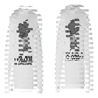 I'm A Koala In A Human コスチューム ファニー コアラ 長袖Tシャツ - Kawaiitshirt