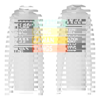 I'm Kawan Doing Kawan Things 面白い名言 長袖tシャツ 長袖Tシャツ - Kawaiitshirt