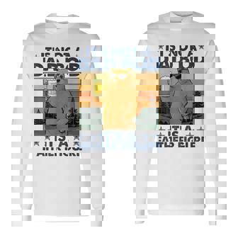 It's Not A Dad Bod It's A Father Figure Fathers Day Long Sleeve T-Shirt | Mazezy