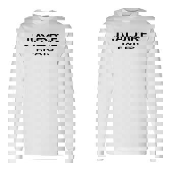 J'adore Paris、J'adore Paris、フランス フランスの都市 長袖Tシャツ - Kawaiitshirt