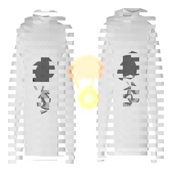 Kiwi Bird Evolution 面白いキウイフルーツパンギフトtシャツ 長袖Tシャツ - Kawaiitshirt