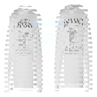 Last Toast On The Coast Hen Night Beach Bride 2025 Langarmshirts - Seseable