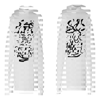 Let's Taco Bout It 面白い メキシコ料理 タコス シンコ・デ・マヨ 長袖Tシャツ - Kawaiitshirt