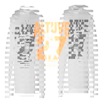 License Champs Jose Altuve Houston Baseball Player Novelty Blue -Adult Small Short Sleeve Long Sleeve T-Shirt | Mazezy