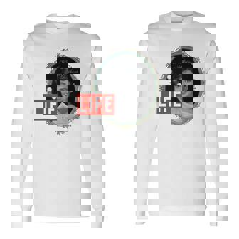 Life Picture Collection オードリーヘップバーン_ 02 長袖tシャツ 長袖Tシャツ - Kawaiitshirt