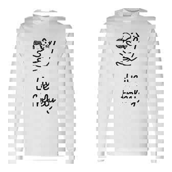 Live Freely 長袖Tシャツ - Kawaiitshirt