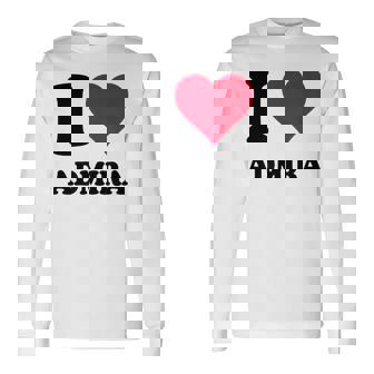 I Love Admira 長袖Tシャツ - Kawaiitshirt
