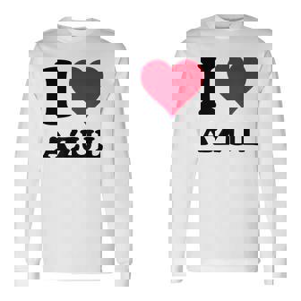 I Love Azul 長袖Tシャツ - Kawaiitshirt