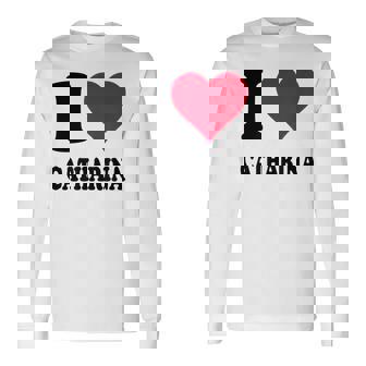 I Love Catharina 長袖Tシャツ - Kawaiitshirt