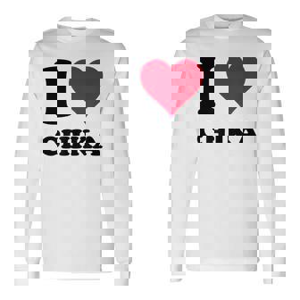 I Love Chika 長袖Tシャツ - Kawaiitshirt