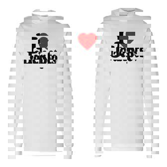 I Love Heart Jackpotslotslot Machines カジノラスベガス 長袖Tシャツ - Kawaiitshirt