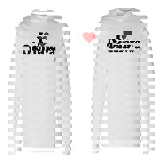 I Love Heart 沖縄ジャパン 長袖Tシャツ - Kawaiitshirt