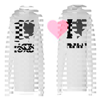 I Love Kodjo 長袖Tシャツ - Kawaiitshirt