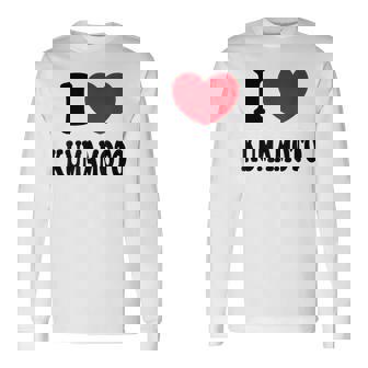 I Love Kumamoto 熊本大好き 長袖Tシャツ - Kawaiitshirt