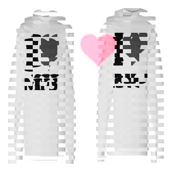 I Love Miyu 長袖Tシャツ - Kawaiitshirt