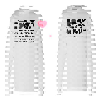 I Love My Grandpa I Heart My Grandpa 長袖Tシャツ - Kawaiitshirt