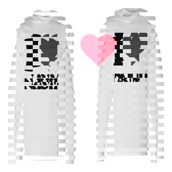 I Love Narumi 長袖Tシャツ - Kawaiitshirt