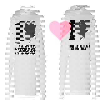 I Love Natsuko 長袖Tシャツ - Kawaiitshirt