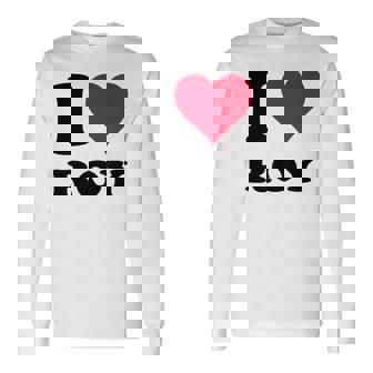 I Love Roy 長袖Tシャツ - Kawaiitshirt