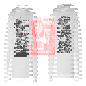 Mad Doctor Terror ハロウィンモンスターポスター ホラー映画 長袖Tシャツ - Kawaiitshirt